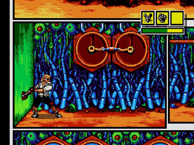Comix Zone screenshot - Episode 1: Night of the Mutants  Page 2